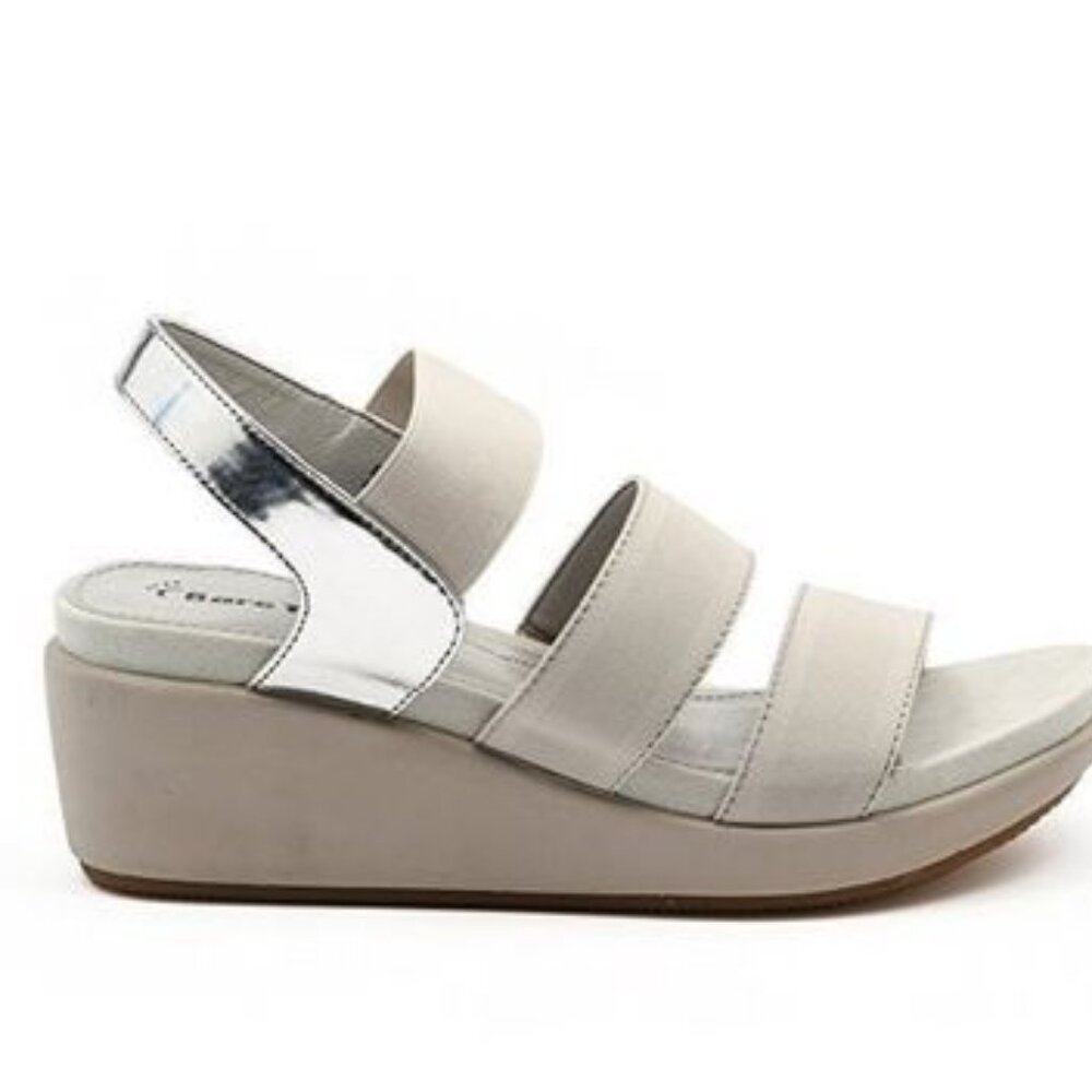 *SALE* BareTraps Easley Gray Women's Elastic Strap Sandal 8M--4663